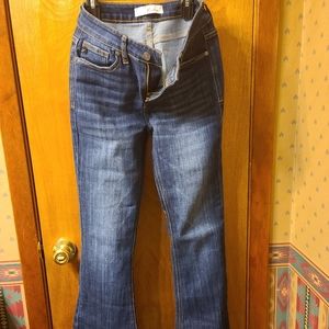 Kan Can jeans sz 26 high raise and flare